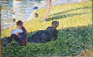 Etude Pour Un Dimanche Apres Midi A L'ile De La Grande Jatte — Žorž Pjer Ser, Neo-impressionism