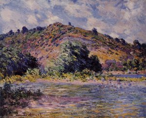 The Banks Of The Seine At Port-villez — კლოդ მონე, Impressionism