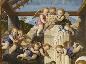 The Adoration of the Three Kings - (12)