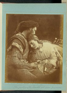 L'adieu De Sir Lancelot Et De La Reine Guenièvre — Julia Margaret Cameron, Romantisme Préraphaélite