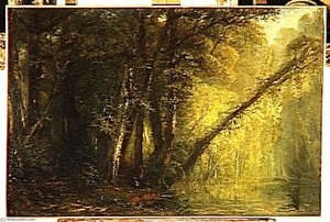 Calme Du Matin Interieur De Foret — 保罗·于埃, Impressionistic Landscape