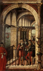 Arrivo Degli Ambasciatori Inglesi (dettaglio) — Vittore Carpaccio, Rinascimento Veneziano