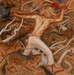 Kullervo And The Stolen Cattle — Akseli Gallen-kallela