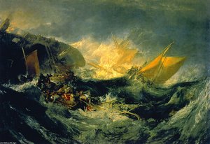 Shipwreck — William Turner, Romanticism