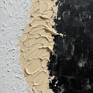 Fragmentovaný Monolit: Spontánní Studie Světla, Stínu A Sochařské Impastové Textury — David Moreau, Sádrové A Texturované Umění