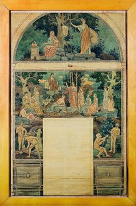 Project for the Fresco The Eternal Catalonia