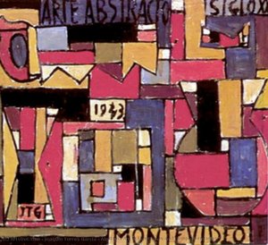 Abstract Art in Five Tones and Complementaries