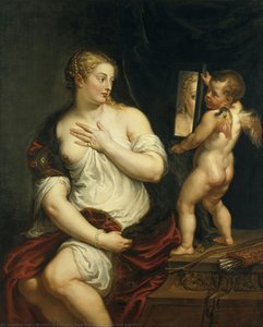 Venus And Cupid — Workshop Of Peter Paul Rubens, Baroque