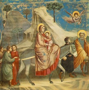 Scrovegni - [20] - Laatste Reis Naar Egypte — Giotto Di Bondone, Proto-renaissance
