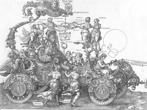 Char De Triomphe (1/2) — Albrecht Dürer, Northern Renaissance Woodcut