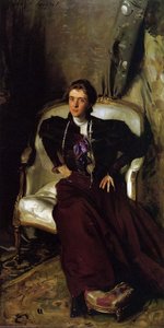 Portrait Of Mrs Alice Brisbane Thursby — John Singer Sargent, Academic Realism