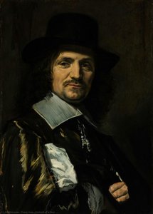 Portrait Of A Man — Frans Hals I, Dutch Golden Age