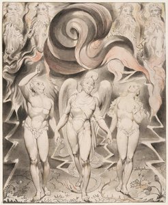 Illustration To Milton`s Paradise Lost — William Blake