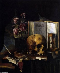 Vanitas Still-life — Simon Renard De Saint André