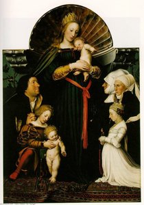 Szűlő Nap És Gyermek Szövetsége A Burgomester Családjával — Hans Holbein A Fiatalabb, Northern Renaissance