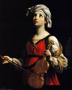 St Cecilia — Guido Reni, Baroque