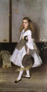 Harmony In Grey And Green: Miss Cicely Alexander — James Abbott Mcneill Whistler, Tonalism