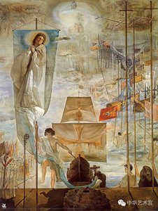 Descoperirea Americii De Către Cristopher Columbescu — Salvador Dalí