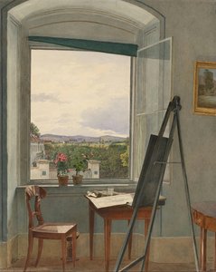 View From The Artist — Jakob Alt, Academic Painting