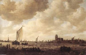 View Of Dordrecht — Jan Van Goyen, Dutch Golden Age