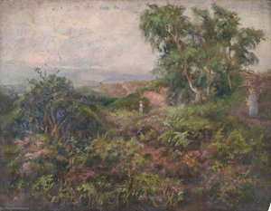 Summer (possibly Horley, Surrey) — William Henry Hope
