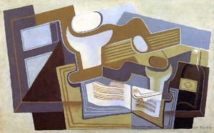 Guitar And Fruit Dish — Juan Gris