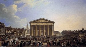 Official Laying of the Cornerstone of the New Church of Sainte-Geneviève