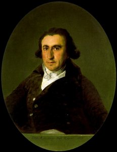 Portrait Of Martín Zapater — Goya, Romanticism