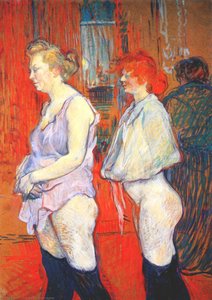 The Medical Inspection — Comte Henri Marie Raymond De Toulouse-lautrec-monfa, Post-impressionism