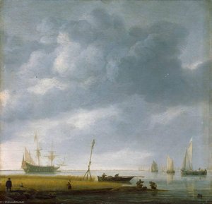 Seashore — Simon Jacobsz De Vlieger