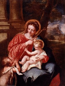 Madonna and Child with Sain John the Baptist