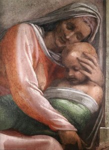 Salmon - Boaz - Obed — Michelangelo Buonarroti, Renaissance