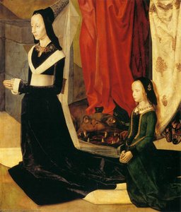 Sts Margaret And Mary Magdalene With Maria Portinari (detail) (16) — Hugo Van Der Goes, Early Netherlandish