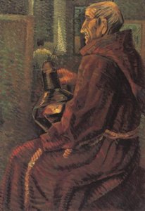 Seated Monk, 1925 — Salvador Dalí, Surrealism