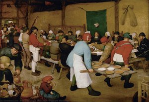 Bauernhochzeit — Pieter Bruegel Der Ältere