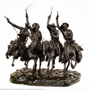 Coming Through The Rye — Frederic Remington, Impressionistic Realism