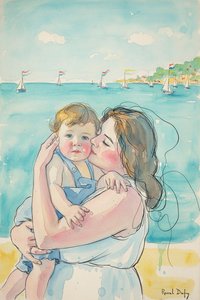L'Étreinte de l'Azur: A Summer Serenade