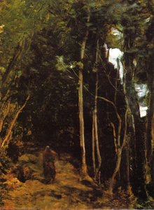 Forest In Fontainbleau — Jean-baptiste-camille Corot