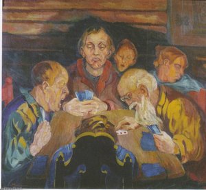 Card Players — Aksel Waldemar Johannessen