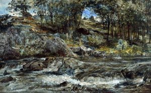 On The Ogwen — William Joseph Julius Caesar Bond, Impressionism