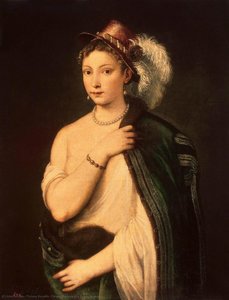 Ritratto Di Giovane Donna — Tiziano Vecellio