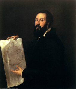 Portrait Of Giulio Romano — Titian, Venetian Renaissance