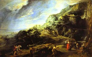 Ulysses On The Island Of The Phaeacians — Сэр Пјетр Паул Рубенс, Baroque