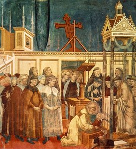 Legenda O Svetem Frančišku – [13] – Posvetovanje Križidelskega Obita V Grecih — Giotto, Gothic Art