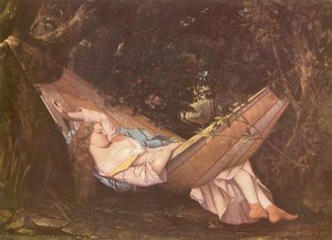 El Hamaca — Gustave Courbet