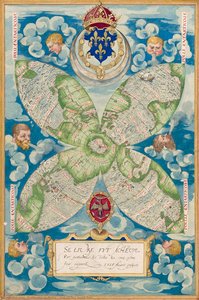 Map Of The North Pole — Guillaume Le Testu