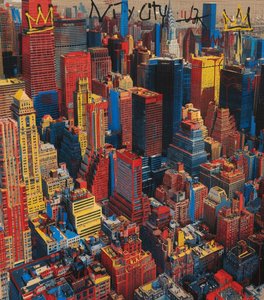 Monarch Of The Concrete Grid — Fabien Roussel, Neo-expressionism