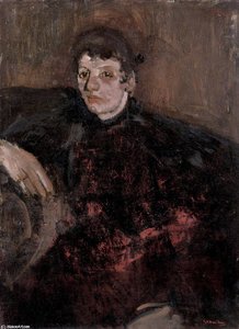 Portrait Of Marie Breitner — George Heidrik Breitner
