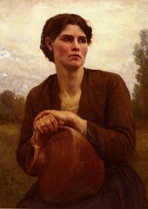 The Water Carrier — Žules Adolphe Aimé Louis Breton, Realism