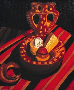 Patisseries And A Croissant — Cedric Lockwood Morris
